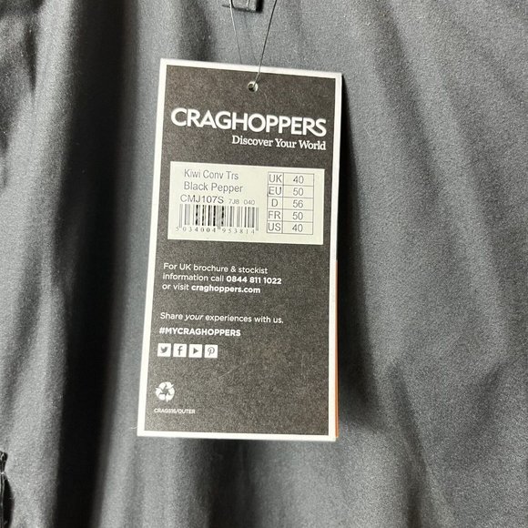 Craghoppers Herren Wanderhose Herren Kiwi Pro Ii Winter Gefütterte Hose